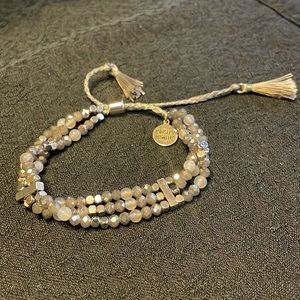 Kinsley Armelle Silver Cinder Bracelet